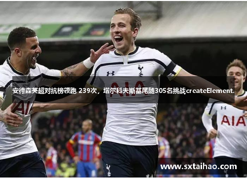 安德森英超对抗榜领跑 239次，塔尔科夫斯基尾随305名挑战createElement.